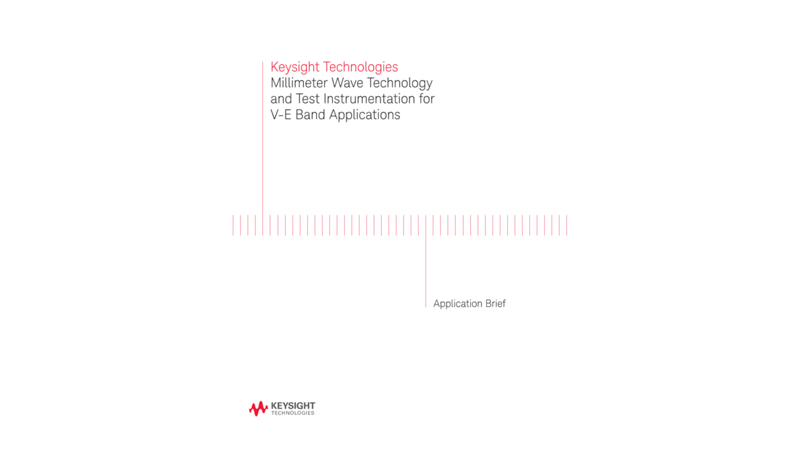 Millimeter Wave Technology and Test Instrumentation for V-E Band Applications